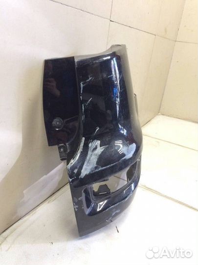 Накладка заднего бампера правая