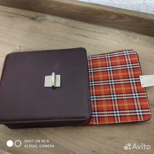 Кейс кожаный с внутренним содержанием