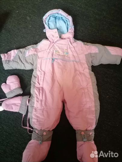 Комбинезон зимний 74 с вкладышем
