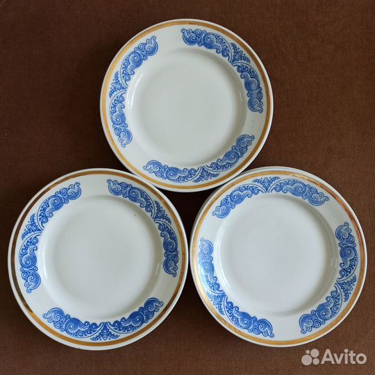Тарелки СССР десертные