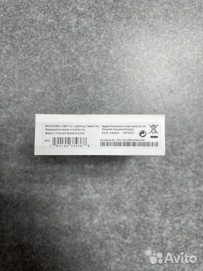 Кабель Lightning - Type-C Оригинал