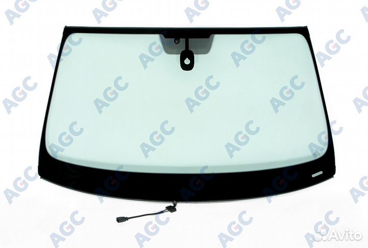 Лобовое стекло с полным подогревом на Туарег II