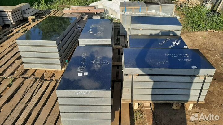 Изделия из гранита для памятника штучно