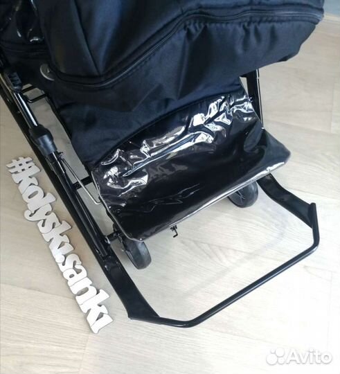 Коляска санки новые Ника