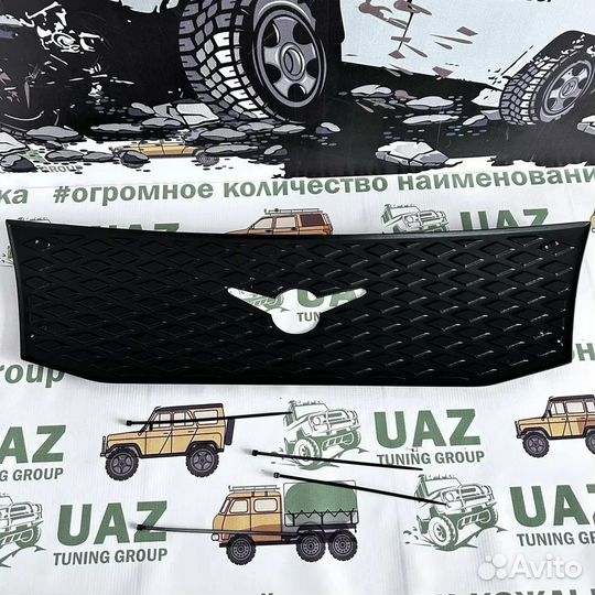 Зимняя защита радиатора УАЗ Патриот до 2014 г