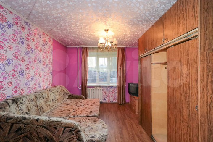 Комната 17,6 м² в 1-к., 5/9 эт.