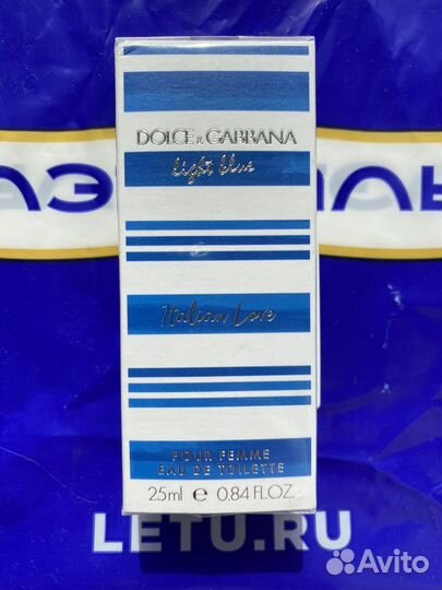 Dolce & gabbana Light Blue Italian Love 25ml