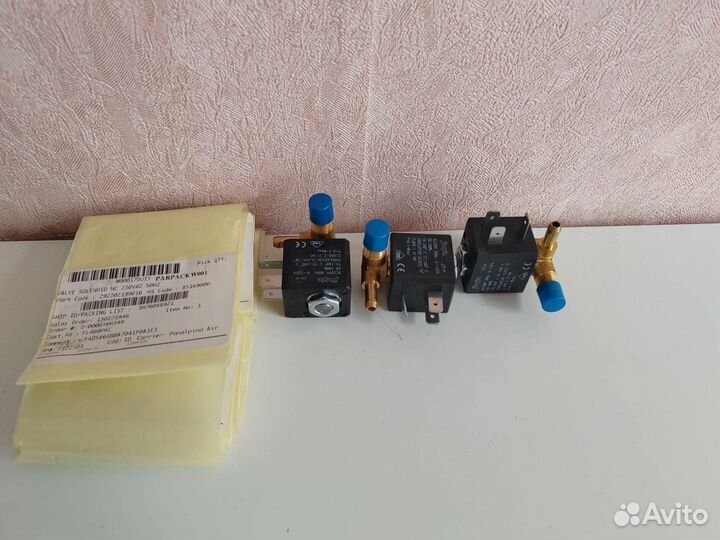 Клапан электромагнитный для паров станции philips