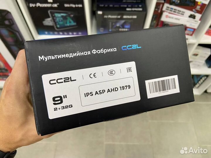 Android магнитола CC2L 2+32 Gb