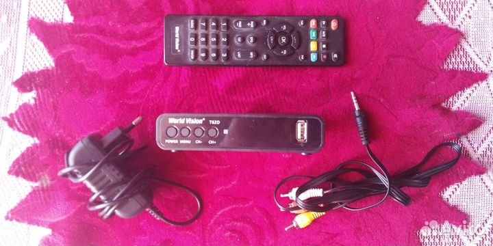 DVB-T2 приставка World Vision T62D