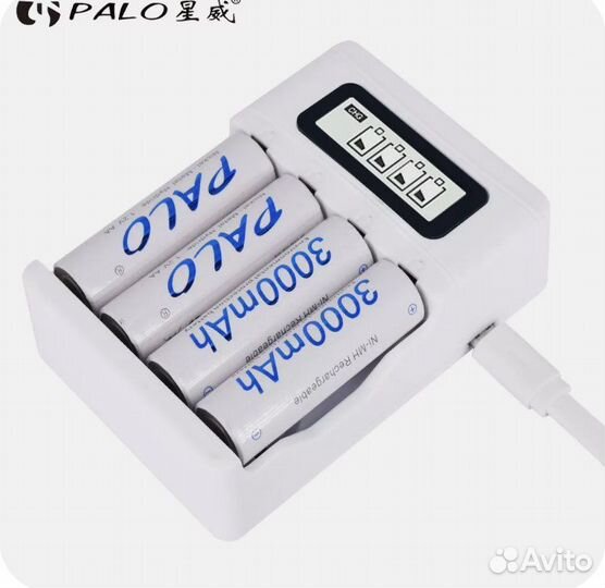 Зарядное устройство для акб AA/AAA