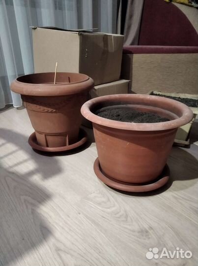 Большие горшки под цветы
