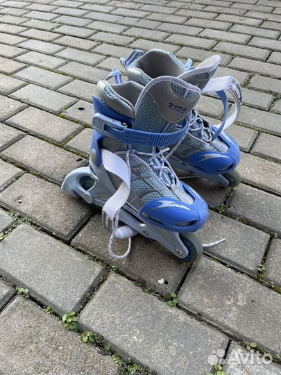 Роликовые коньки детские с защитой