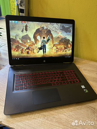Мощнейший HP omen 17 Core i5/8/512SSD/GTX960/4gb