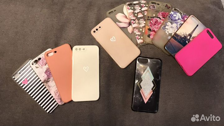 Чехол на iPhone 7 plus (полный комплект 13 шт)