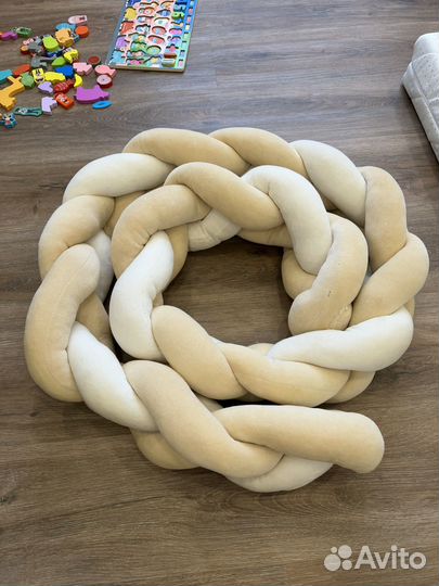 Бортик косичка