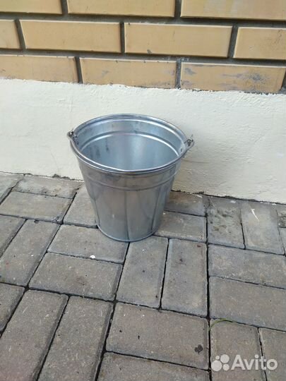 Ведро оцинкованное