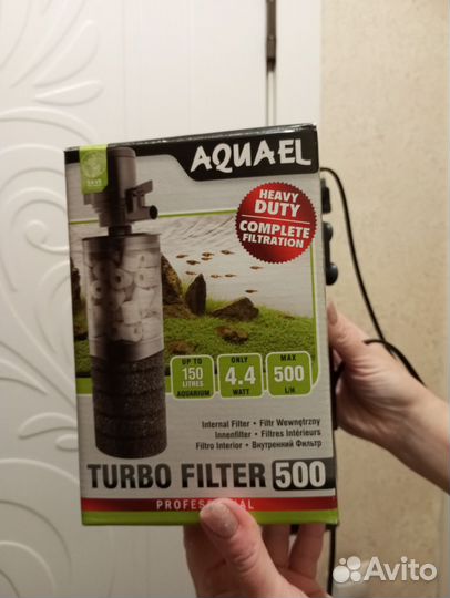 Аквариумный фильтр Aquael Turbo 500 новый