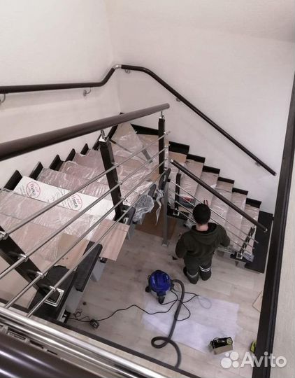 Пeрилa для лестниц / пopучни из нeржавейки