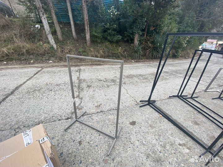 Рейлы для одежды бу