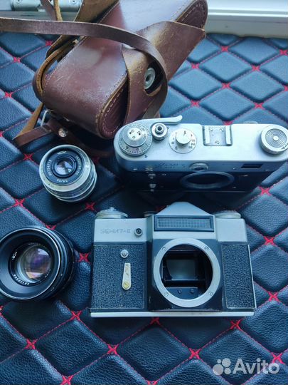 Плёночные фотоаппараты СССР фэд-3 и zenith-Е