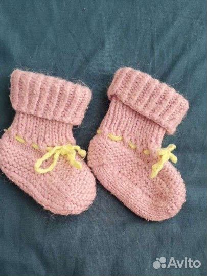 Носочки для новорожденного пинетки