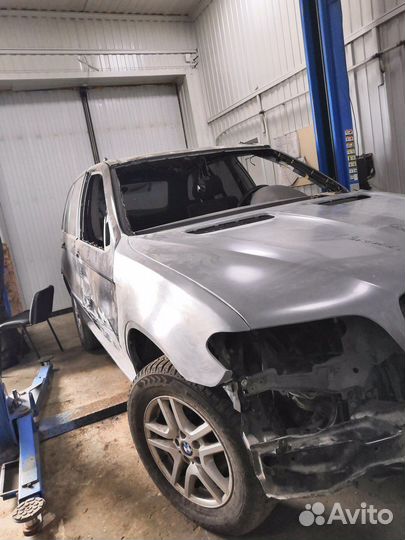 Пластиковый капот bmw x5 e53