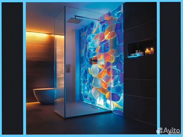 Душевые стеклянные ограждения с гарантией