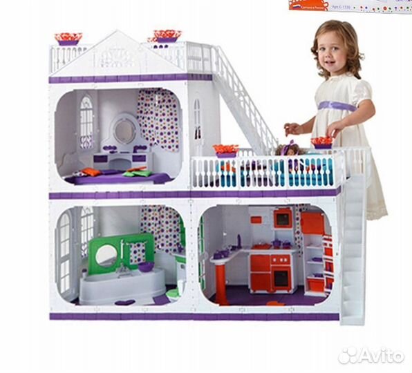 Домик кукольный огонек