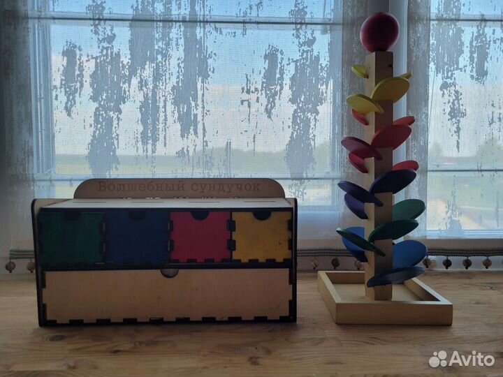 Деревянные игрушки для малышей