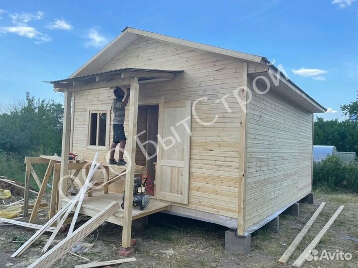 Каркасный дом 6x6