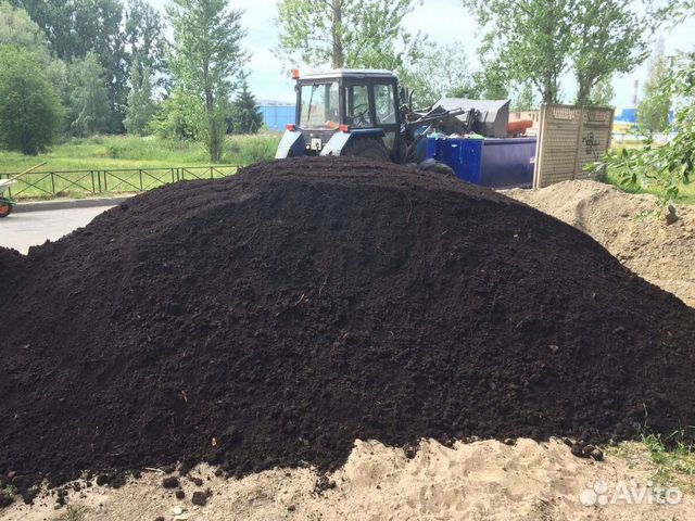 Торфосмесь чернозем грунт с доставкой
