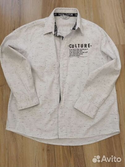 Рубашка белая 128-134