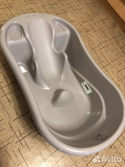 Ванночка для купания с горкой