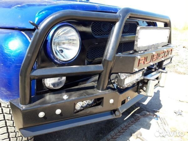 Передний бампер rubicon-5 уаз-469 Хантер Барс