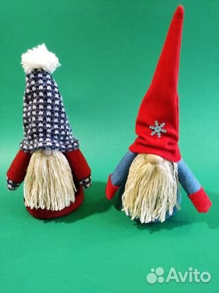 Новогодний мишка и скандинавский гном