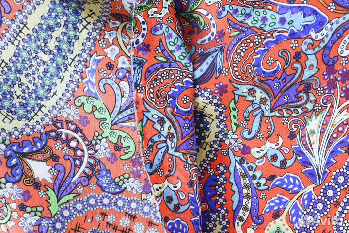 Ткань крепдешин шёлк