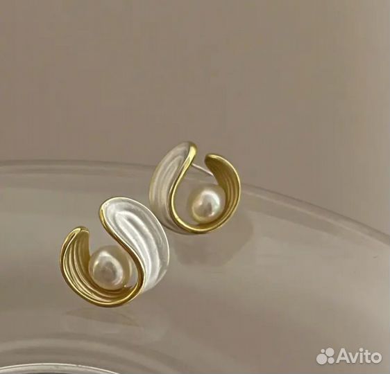 Серьги бижутерия