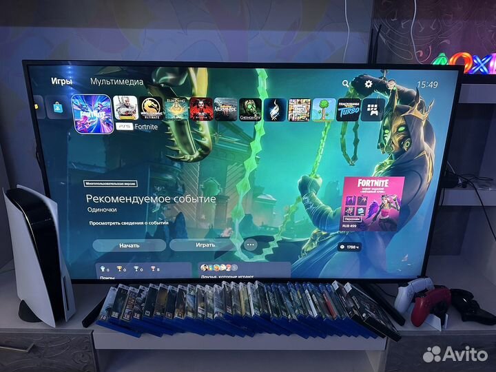 Игровая приставка sony playstation 5 с дисководом