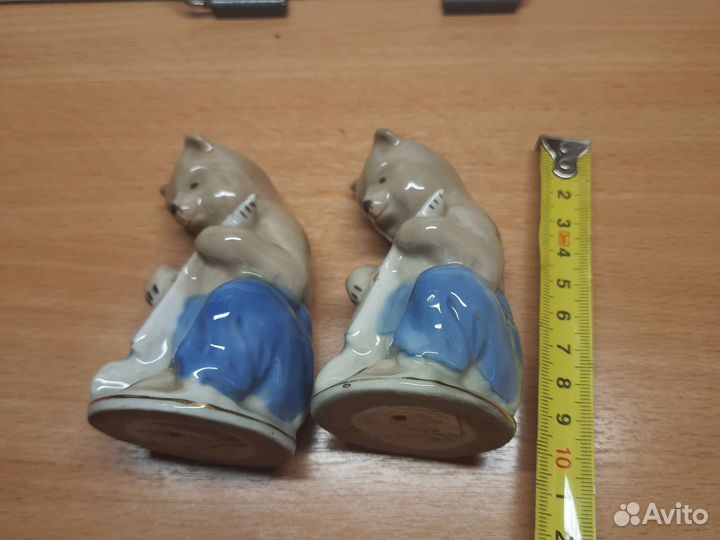 Фигурки медведь с балалайкой