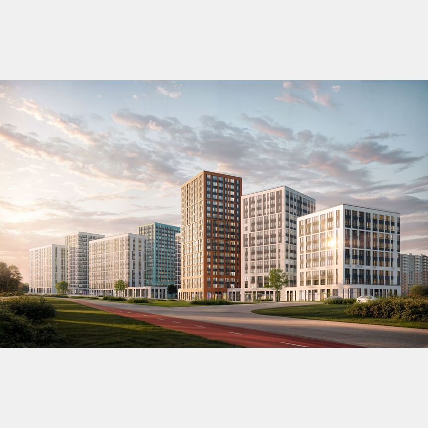 2-к. квартира, 51 м², 15/18 эт.