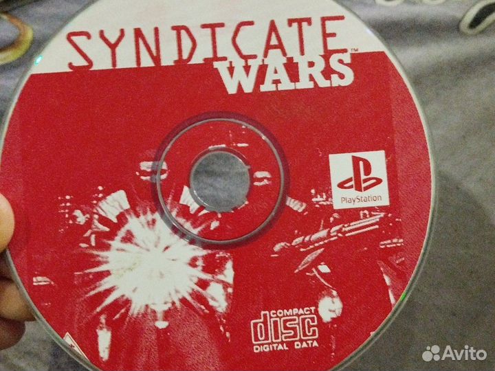 Диск для PS one игра Sindicate Wars