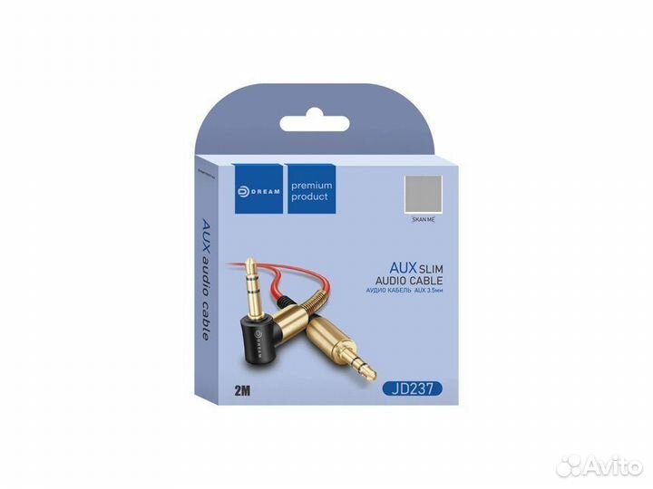 Кабель AUX dream JD237 2м