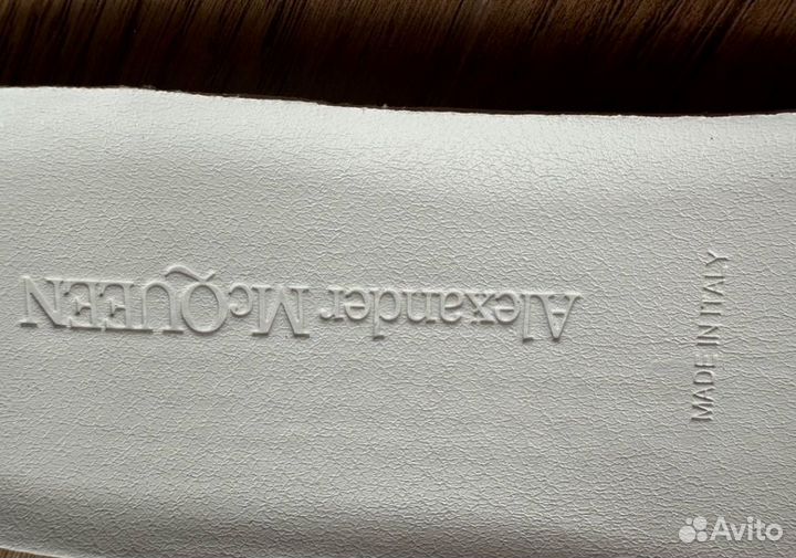 Кеды Alexander Mcqueen белые