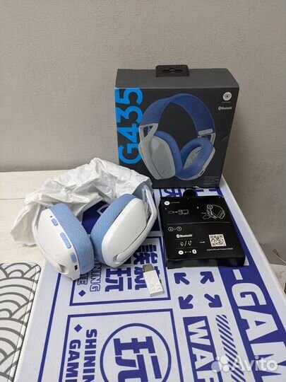 Беспроводные наушники Logitech G435
