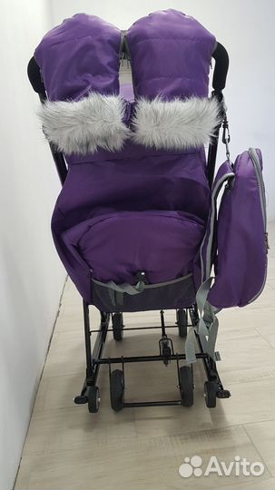 Коляска санки