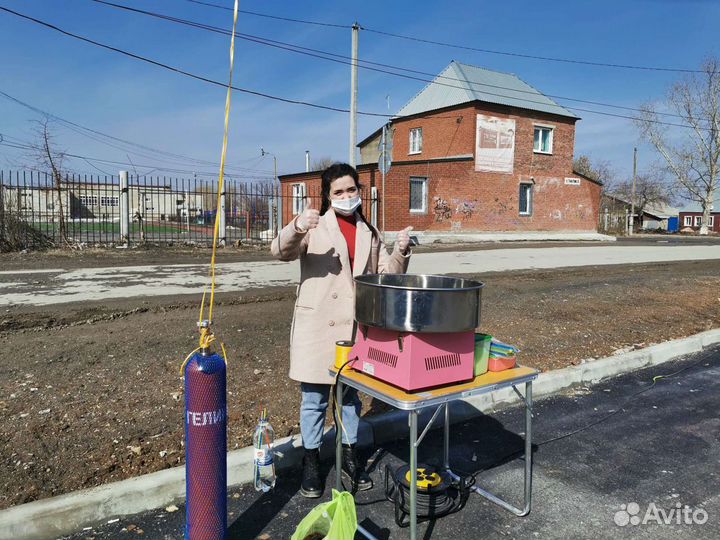 Аппарат Сладкой ваты, Аэромэн в аренду