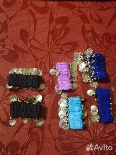 Пояса и браслеты для восточных танцев