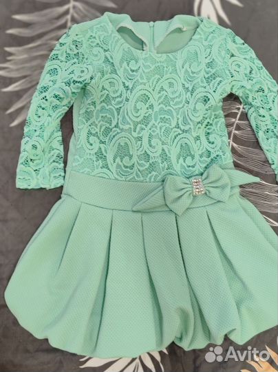 Платье пакетом для девочки 116-122