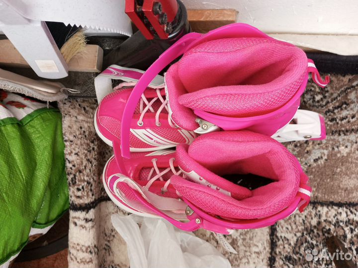 Роликовые коньки детские раздвижные